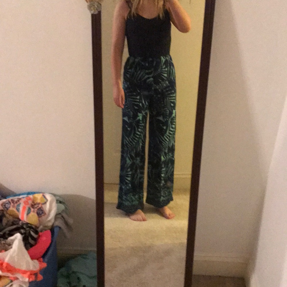 Navy and teal jumpsuit